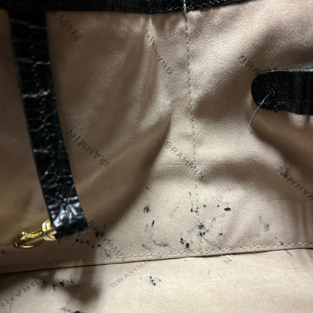 Brahmin bag Melbourne black shoulder bag - Picture 8 of 12